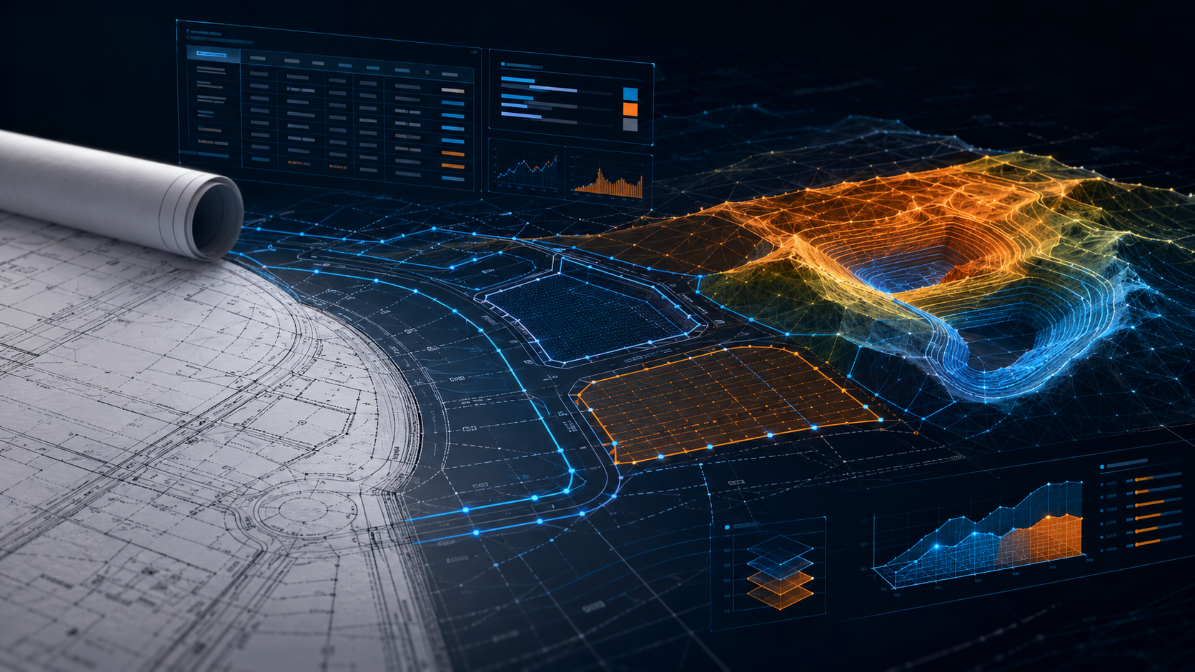 Civil estimating and 3D earthwork analysis software